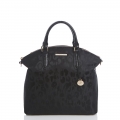 Brahmin Large Duxbury Satchel | Black Leather Leopard Purse ID:Brahmin-202553 Brahmin Large Duxbury Satchel | Black Leather Leopard Purse ID:Brahmin-202553