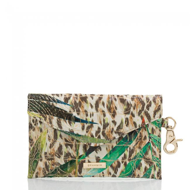 Brahmin Mini Envelope Case Botanica Melbourne ID:Brahmin-202702