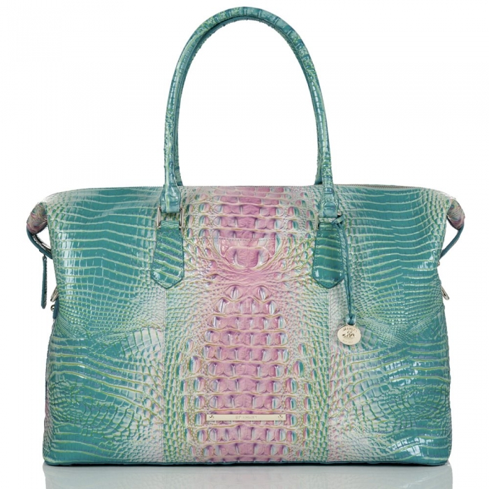 Brahmin Duxbury Weekender Cotton Candy Ombre Melbourne ID:Brahmin-202684