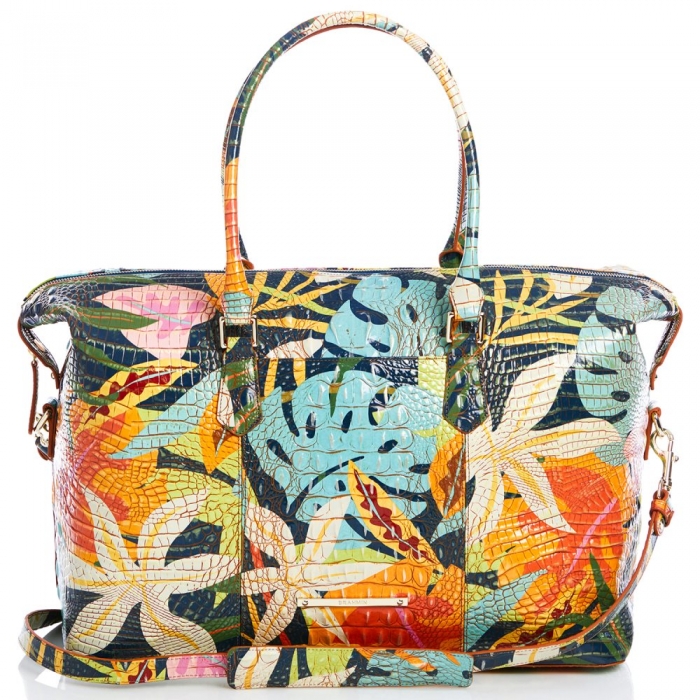 Brahmin Duxbury Weekender Retro Jungle Melbourne ID:Brahmin-202687