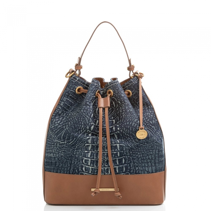 Brahmin Marlowe Denim Quinze ID:Brahmin-203478