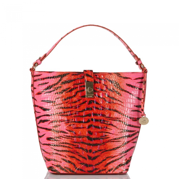 Brahmin Shira Pink Feline Ombre Melbourne ID:Brahmin-203496