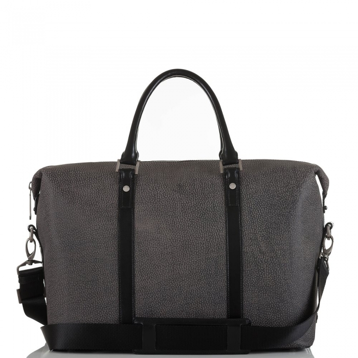 Brahmin Duxbury Duffle Charcoal Aslan ID:Brahmin-202673