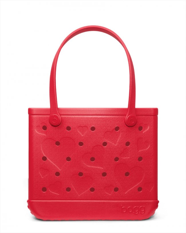 Baby Bogg Bag - Conversation Hearts Bright Red