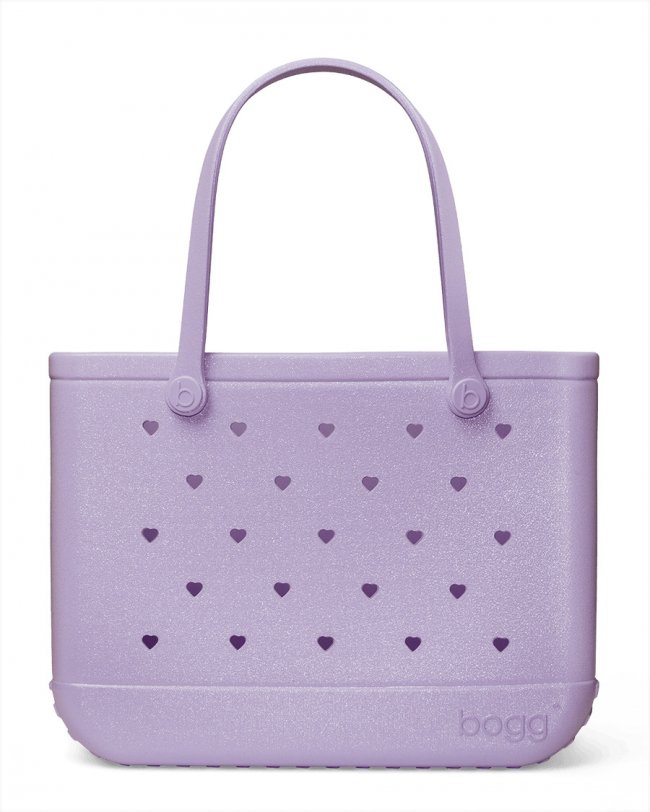 Original Bogg Bag - Heart Shimmer Lilac Original Bogg Bag - Heart Shimmer Lilac