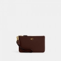 Coach Small Wristlet - DARK BROWN