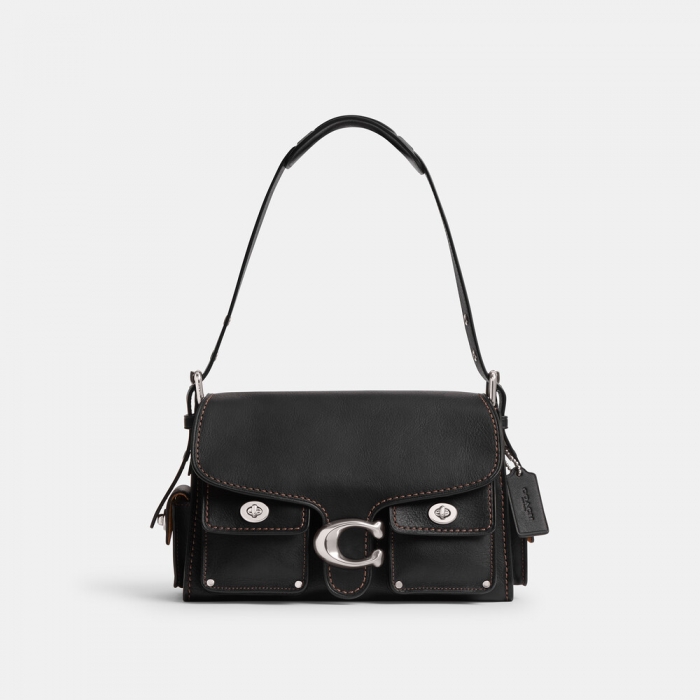 Coach Cargo Turnlock Soft Tabby 26 - Black