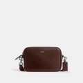 Coach Radio Camera Bag - DARK BROWN