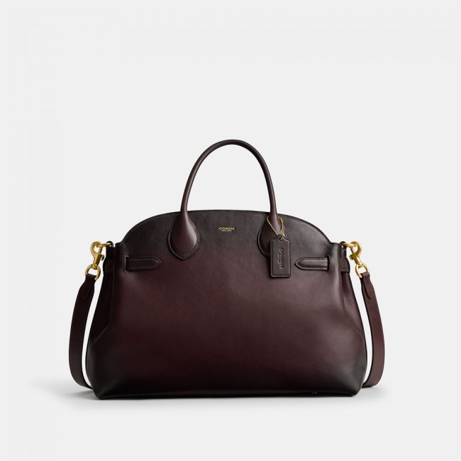 Coach Soft Empire Carryall Bag 40 - BURGUNDY Coach Soft Empire Carryall Bag 40 - BURGUNDY