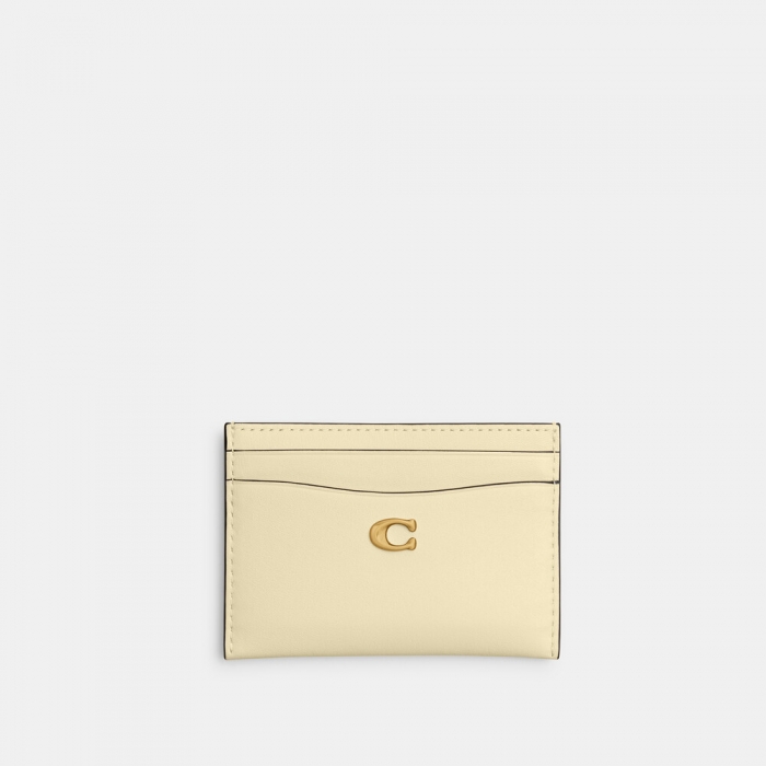 Coach Card Case - Yellow