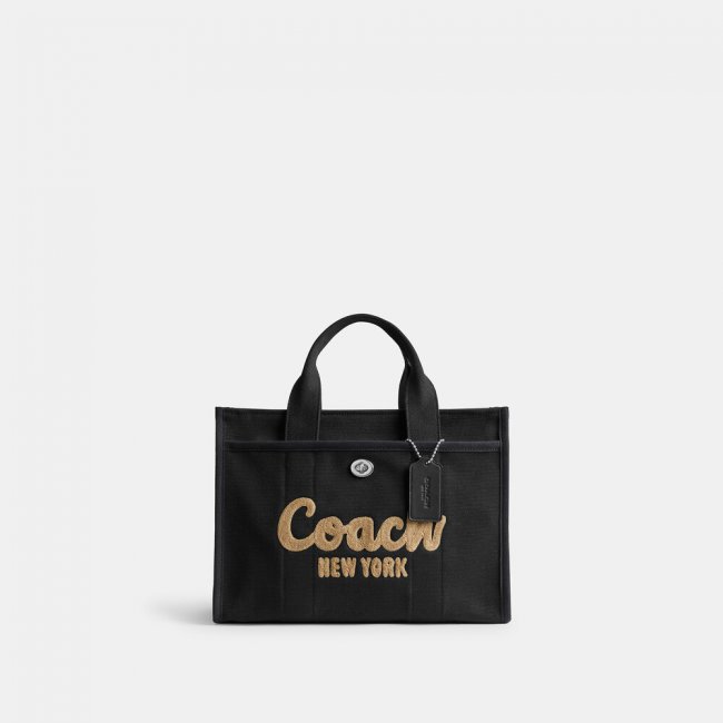 Coach Cargo Tote Bag 34 - Black Coach Cargo Tote Bag 34 - Black