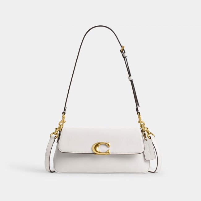 Coach Jet Shoulder Bag - WHITE