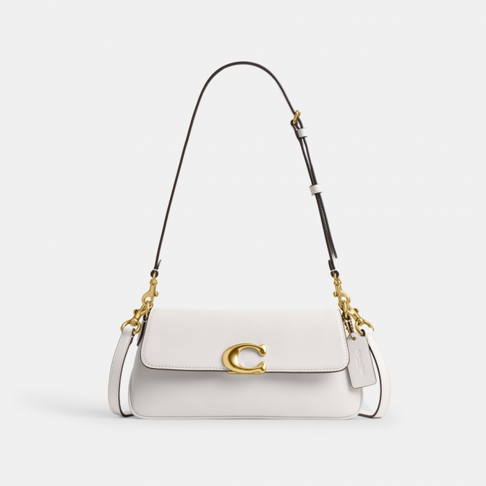 Coach Jet Shoulder Bag - WHITE