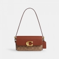 Coach Zoe Shoulder Bag In Signature Canvas 20 - Light/Pastel Brown