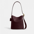 Coach Bleecker Bucket Bag - BURGUNDY Coach Bleecker Bucket Bag - BURGUNDY