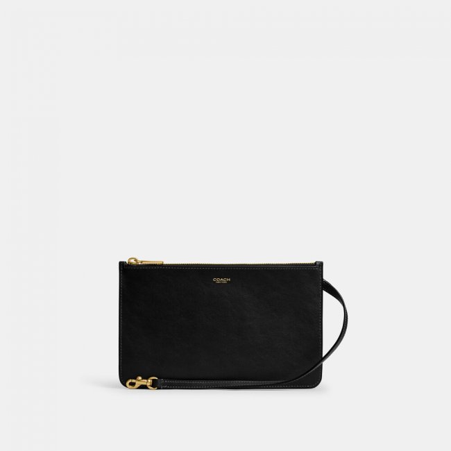 Coach New York Zip Pouch - Black