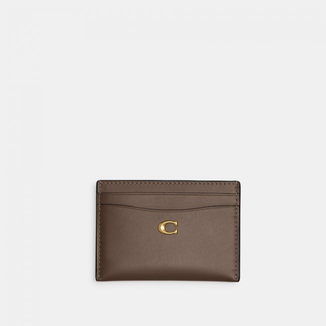 Coach Card Case - GREY