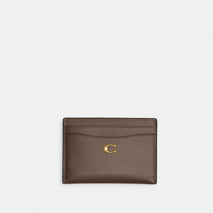 Coach Card Case - GREY