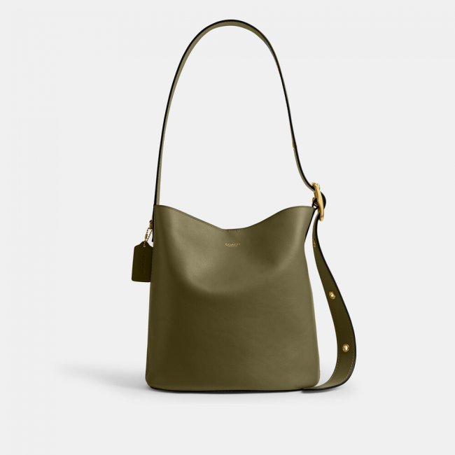 Coach Bleecker Bucket Bag - Green Coach Bleecker Bucket Bag - Green