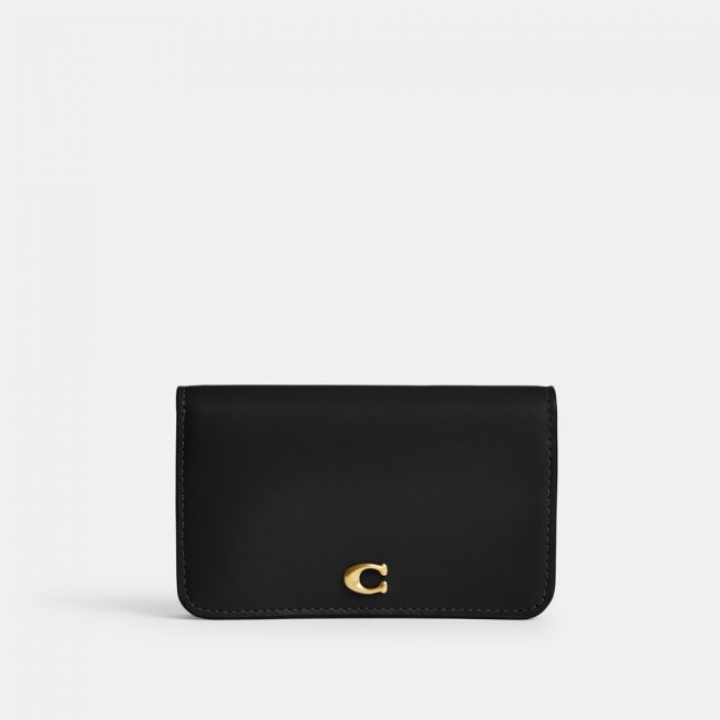Coach Essential Slim Card Case - Black