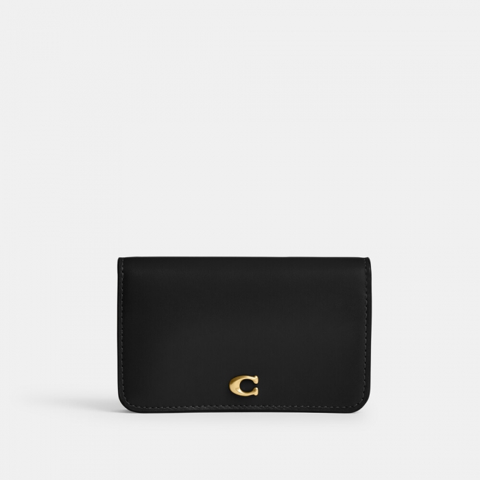 Coach Essential Slim Card Case - Black