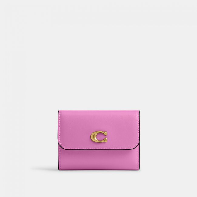 Coach Essential Card Holder Wallet - Pink