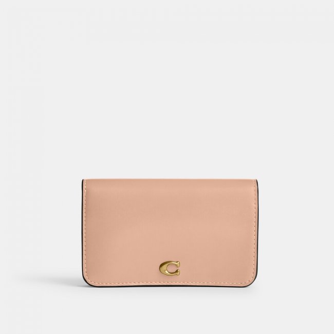 Coach Essential Slim Card Case - CREAM