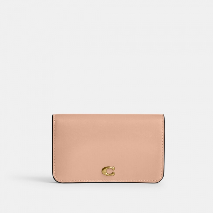 Coach Essential Slim Card Case - CREAM
