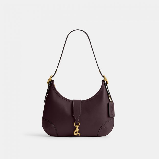 Coach Hamptons Hobo Bag - Dark Purple Coach Hamptons Hobo Bag - Dark Purple