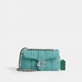 Coach Tabby Shoulder Bag 20 With Quilting - Green Coach Tabby Shoulder Bag 20 With Quilting - Green