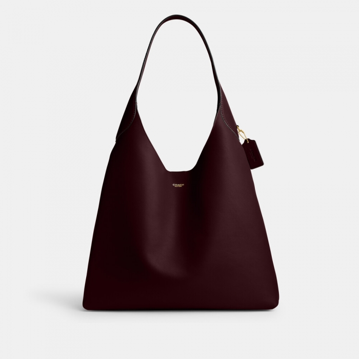 Coach Brooklyn Shoulder Bag 39 - BURGUNDY