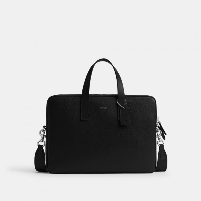 Coach Carlyle Brief Bag - Black