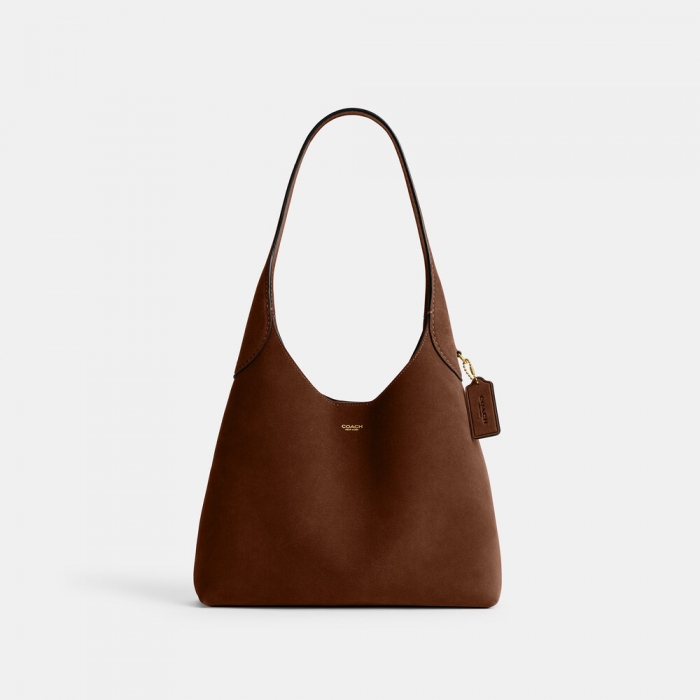 Coach Brooklyn Shoulder Bag 28 - Brown