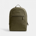Coach Theo Backpack In Signature Jacquard 27 - Green