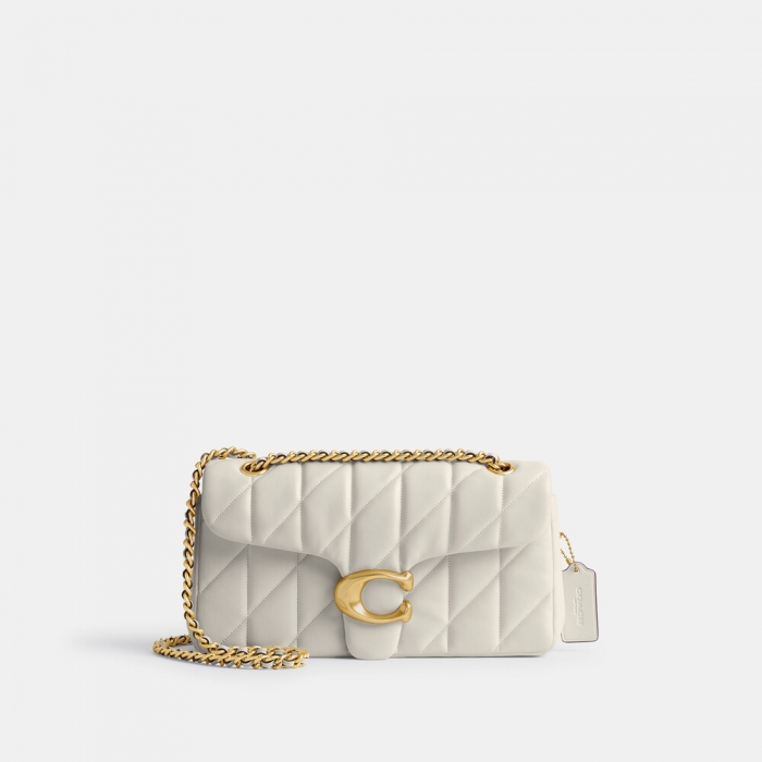 Coach Tabby Shoulder Bag 26 With Pillow Quilting - WHITE