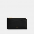 Coach New York Zip Card Case - Black