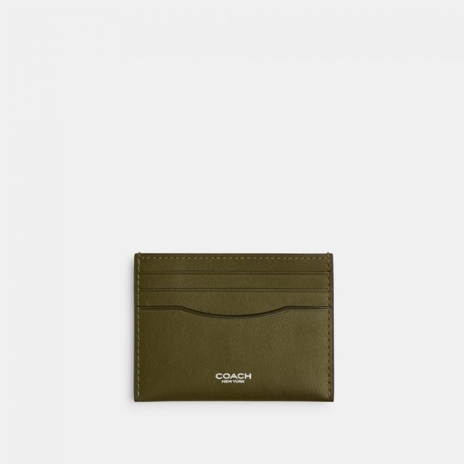 Coach Card Case - Green