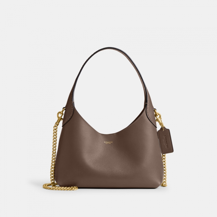Coach Brooklyn Shoulder Bag 23 - BROWN 1