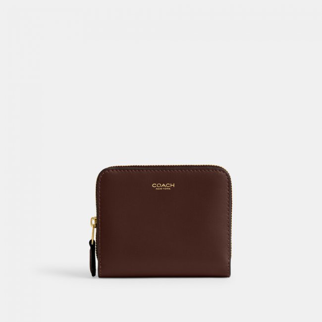Coach New York Billfold Wallet - DARK BROWN