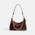 Coach Juliet Shoulder Bag 25 - DARK BROWN