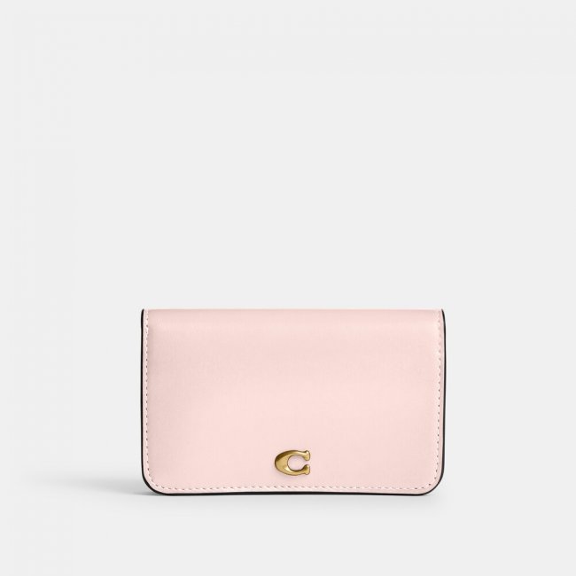 Coach Essential Slim Card Case - Light/Pastel Pink