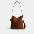 Coach Bleecker Bucket Bag - Brown