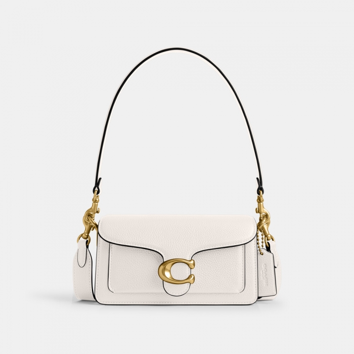 Coach Tabby Shoulder Bag 20 - WHITE