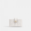 Coach Essential Multi Card Holder With Quilting - WHITE Coach Essential Multi Card Holder With Quilting - WHITE
