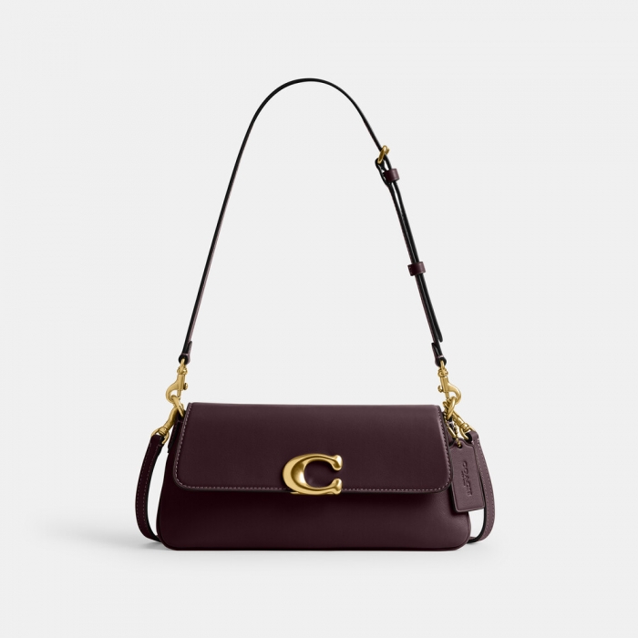 Coach Jet Shoulder Bag - Dark Purple