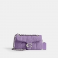 Coach Tabby Shoulder Bag 20 With Quilting - Purple Coach Tabby Shoulder Bag 20 With Quilting - Purple