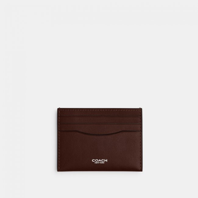 Coach Card Case - Brown