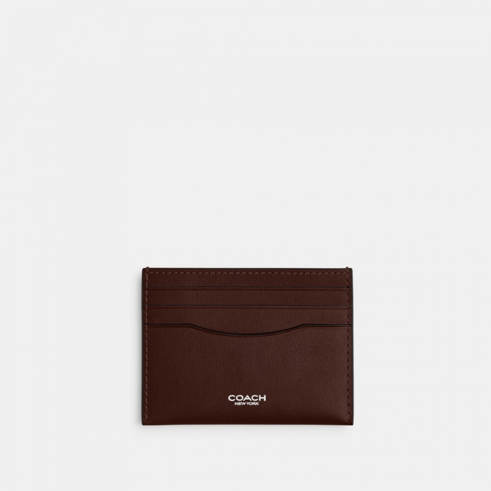 Coach Card Case - Brown