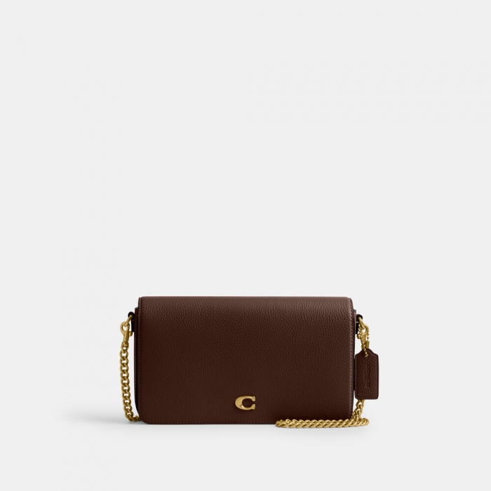 Coach Mila Crossbody Bag - DARK BROWN