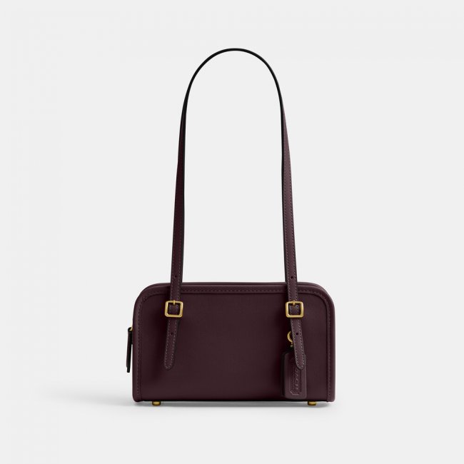 Coach Swing Zip Bag 20 - Dark Purple